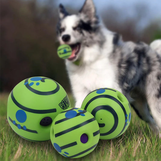 Wobble Wag Giggle Glow Ball – Interactive Rolling & Shaking Dog Toy