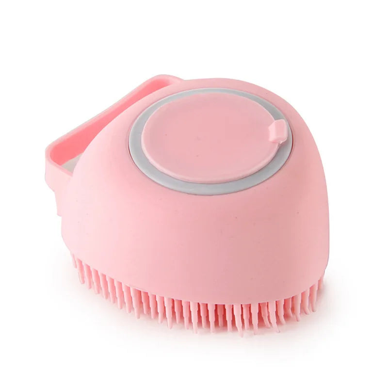 Pet Bath & Shampoo Brush for Dogs & Cats