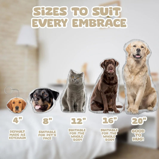 Pets Cushion Filling Pets Photo Cushion Custom DIY Pillow for Putting Picture of Cats and Dogs Home Decor