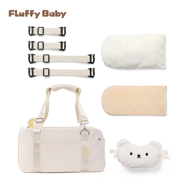 New Outdoor Car Pet Bag, Travel Car, Dog Kennel, Car Center Console, Safety Seat, Small Pet Handbag Cat Bag