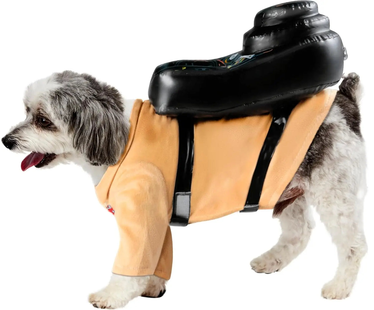 Ghostbusters Pet Costume for Dogs & Cats β Funny Halloween Movie Character Outfit