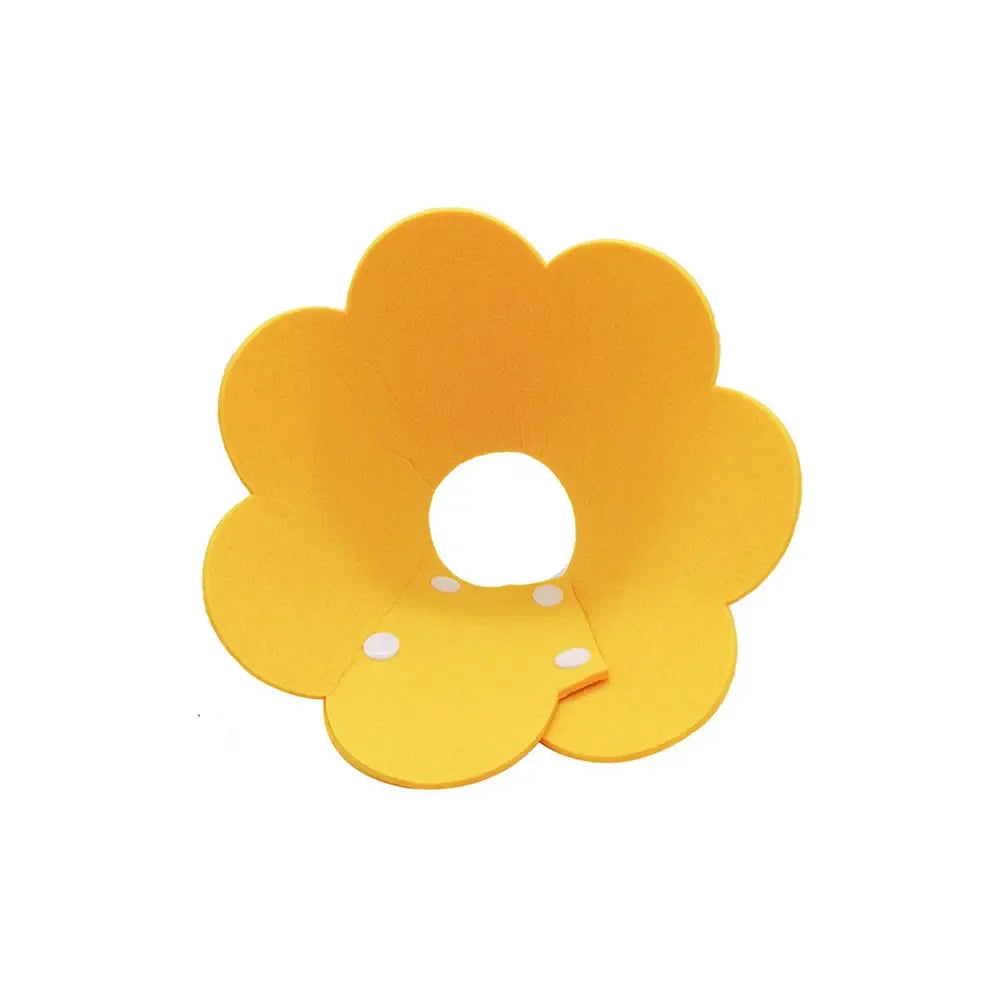 Felt Cat Collar Elizabeth Circle Cat Sun Flower Collar Felt Pet Products Anti-Licking Cat Collar Chihuahua Luxury Dog Collar