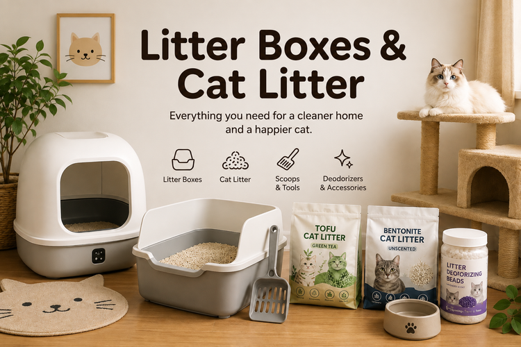 Litter Boxes & Cat Litter
