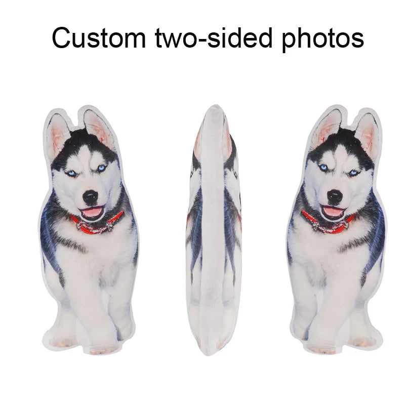 Personalized Photo DIY Pet Cushion Stuffed Animal Pillow Custom Dog Cat Picture Cushion Mother's Day Gift Loss Memorial Gift