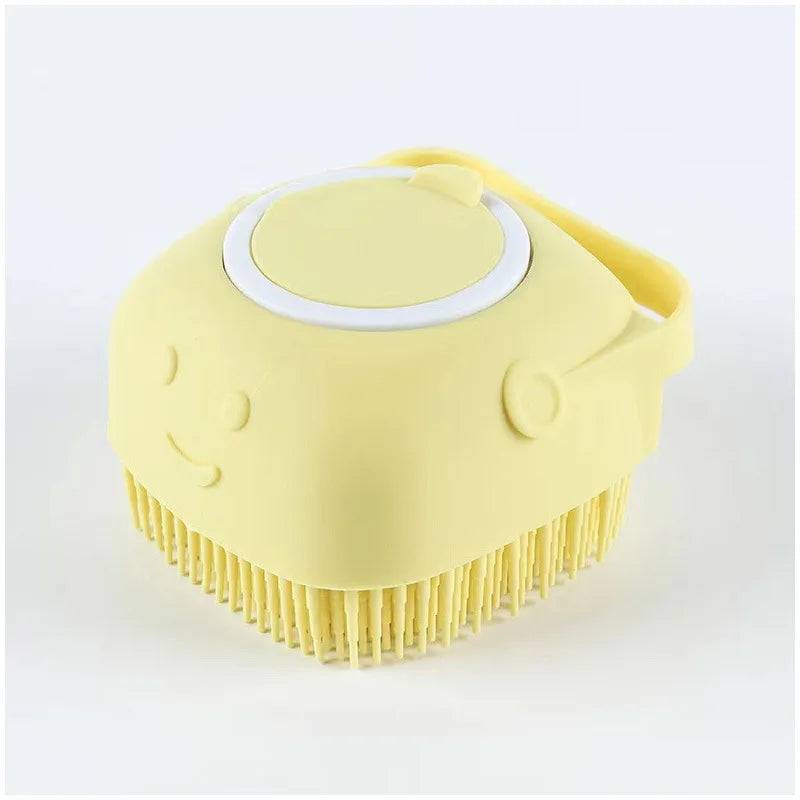 Pet Bath & Shampoo Brush for Dogs & Cats