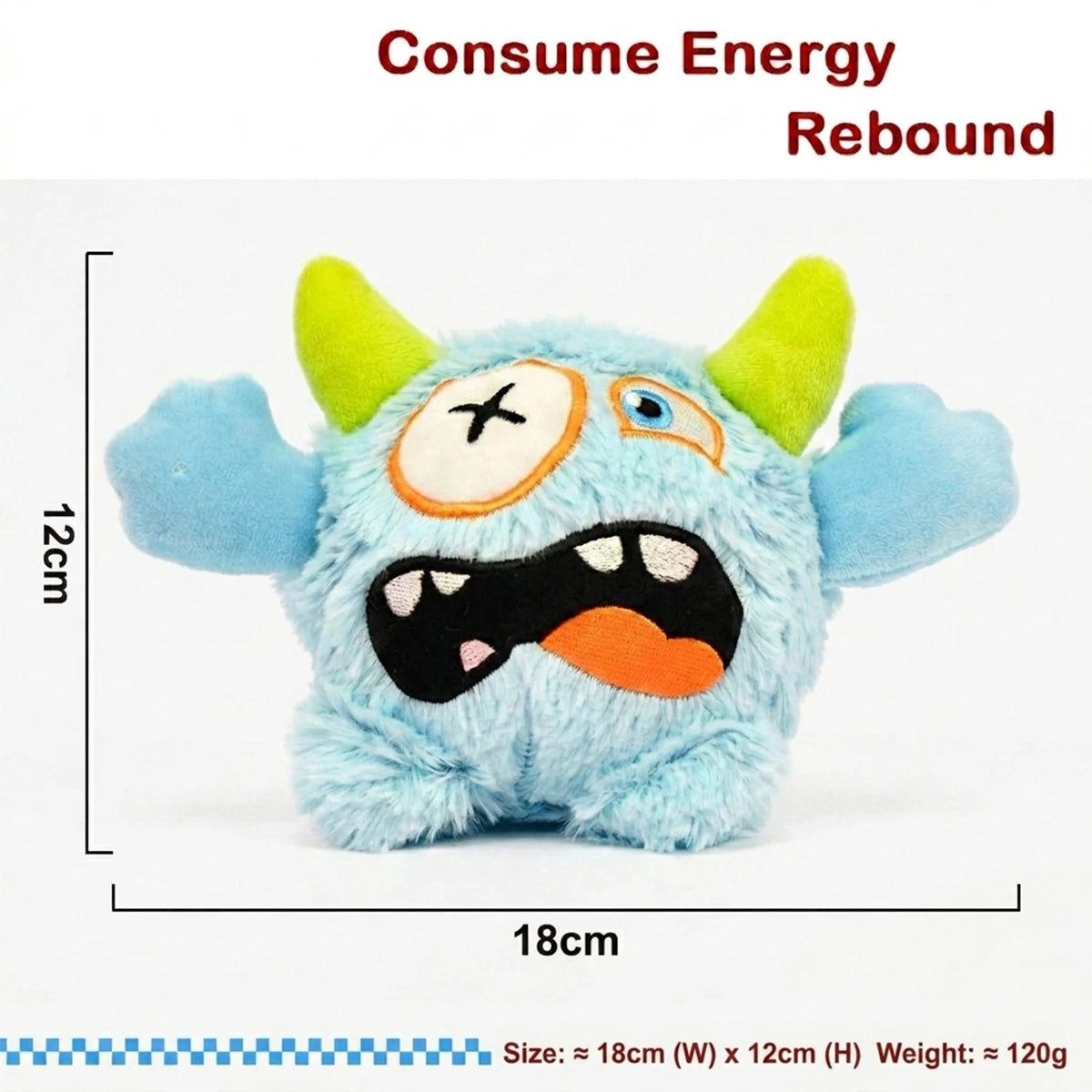 New Squeaker Dogs Balls Toy Bite Resistant Plush Toys For Small Dogs Interactive Chew Ball Toys Pets Training Accessories