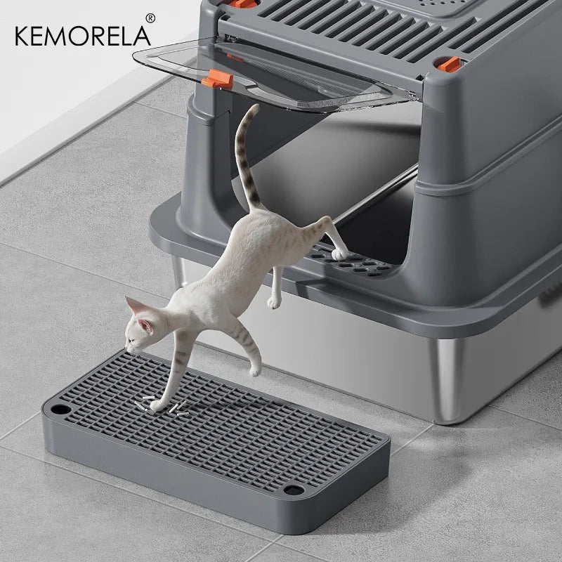 Extra Large Enclosed Cat Litter Box