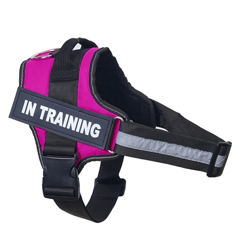 Customized Dog Harness Personalized Reflective Pet Harness For Small Medium Large Dogs Breathable Mesh Pad Dog Harness No Pull