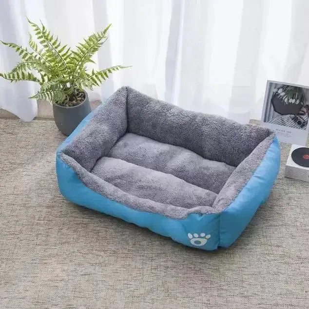 Plush Calming Dog Bed