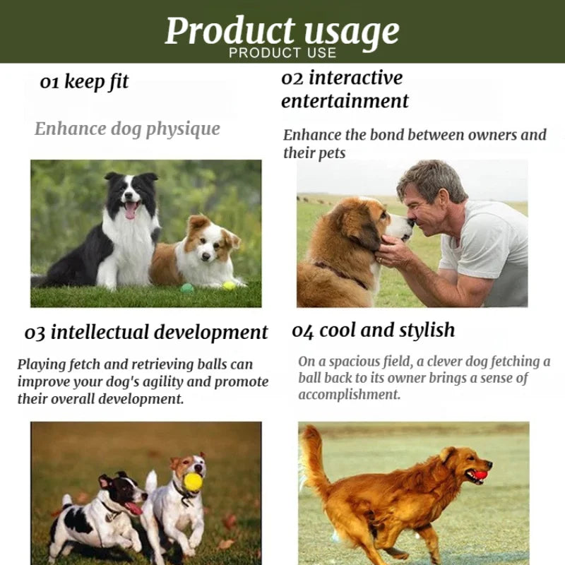 Pet Dog Toy Serving Gun Training Dog Throwing Ball Launcher Pet Outdoor Tennis Shooting Interactive Puzzle Toy