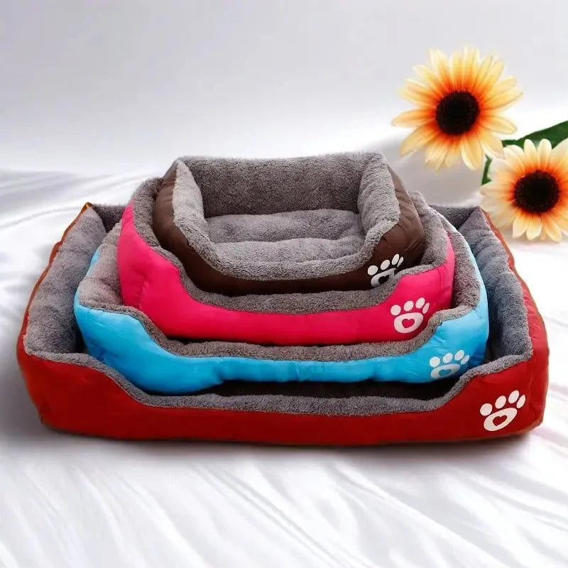 Plush Calming Dog Bed