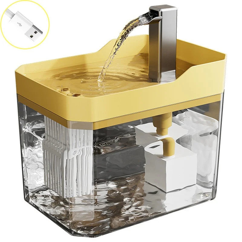 Automatic Filtered Cat Water Fountain