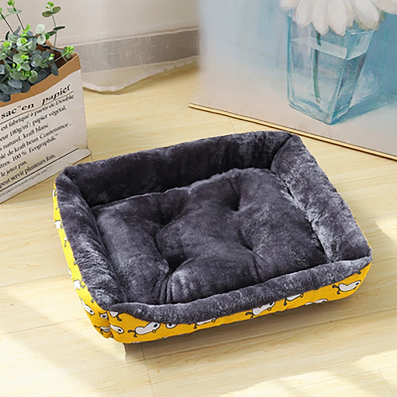 Winter Plush Pet Bed
