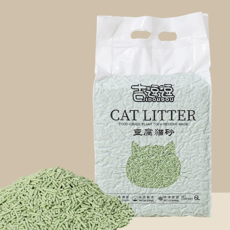 Plant-Based Tofu Cat Litter