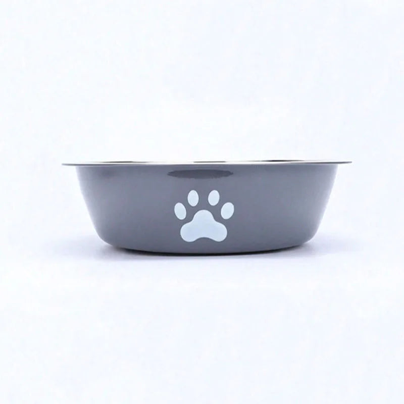 3-Piece Stainless Steel Pet Bowl Set for Dogs & Cats
