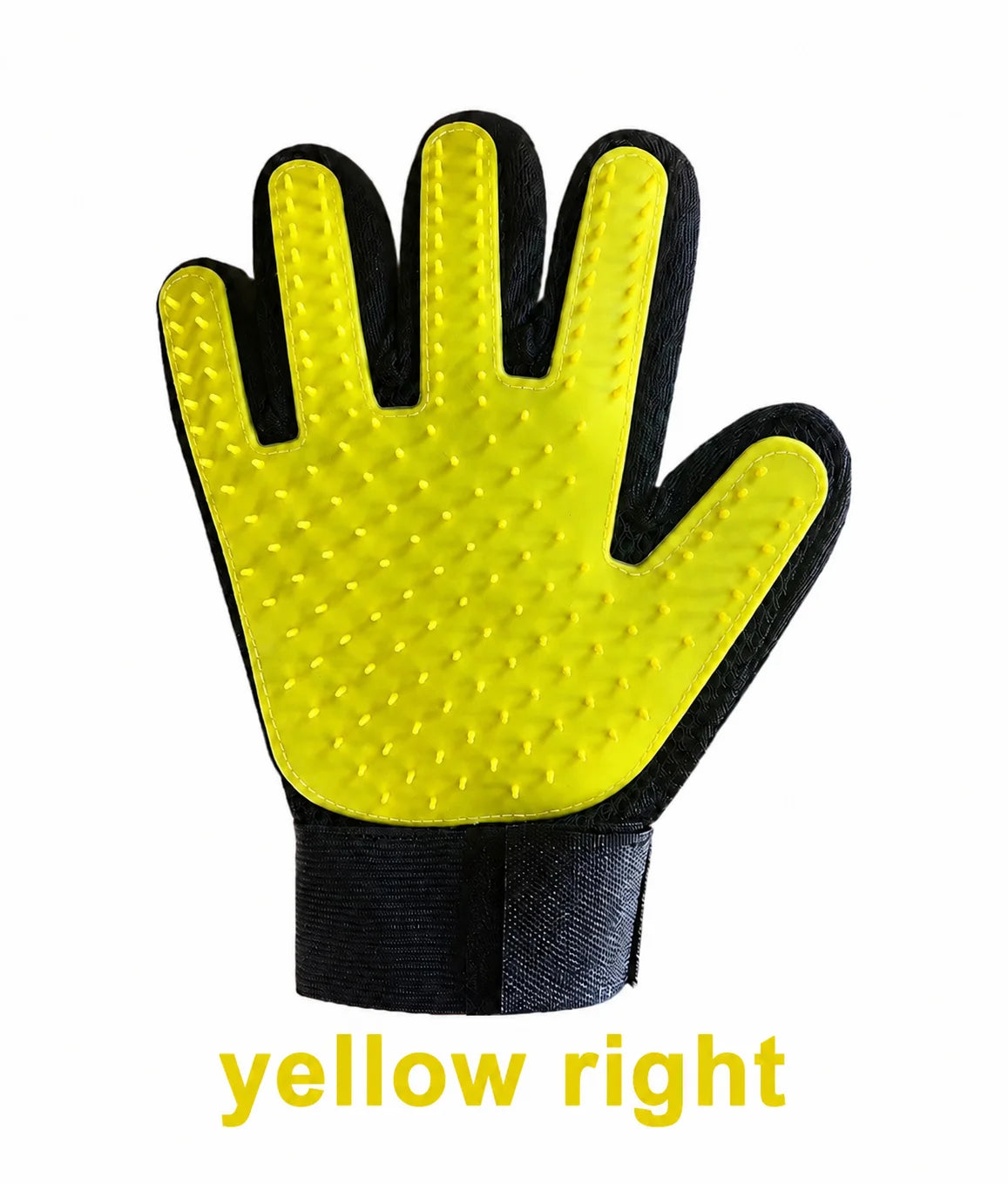 Pet Hair Removal Grooming Glove for Dogs & Cats