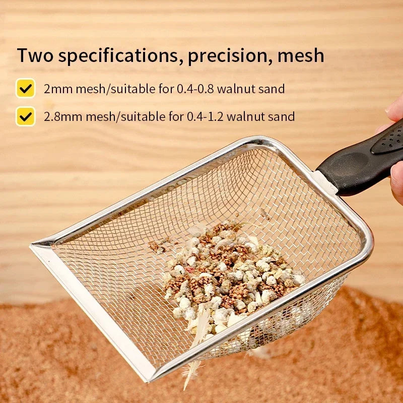 Stainless Steel Cat Litter Scoop