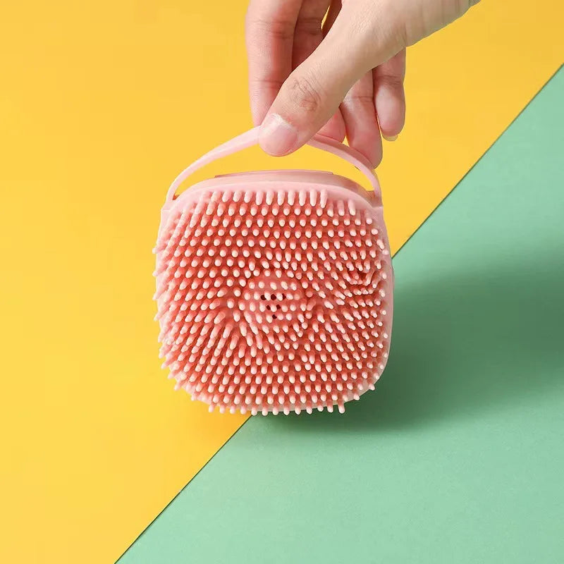 Pet Bath & Shampoo Brush for Dogs & Cats