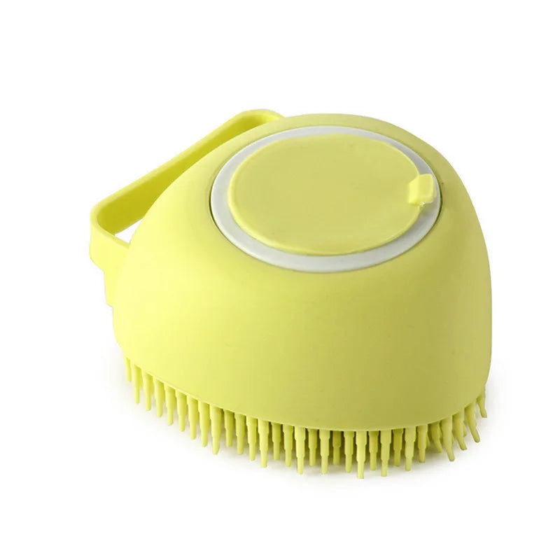 Pet Bath & Shampoo Brush for Dogs & Cats