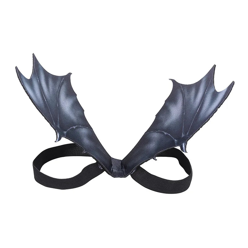 2025 New Product Halloween Pet Party Cosplay Decoration Cat Ghost Festival Costume Dog Bat Wings Holiday Gift