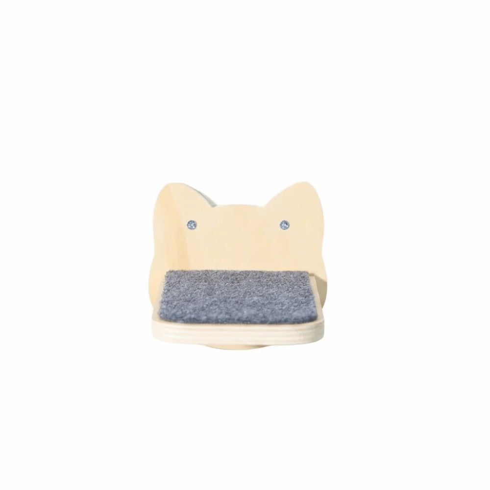 Wooden Cat Climbing Shelves Wear Resistant Scratching Pads Wall Mounted Cat Tree Floating Stairs Sturdy Cat Wall Shelves