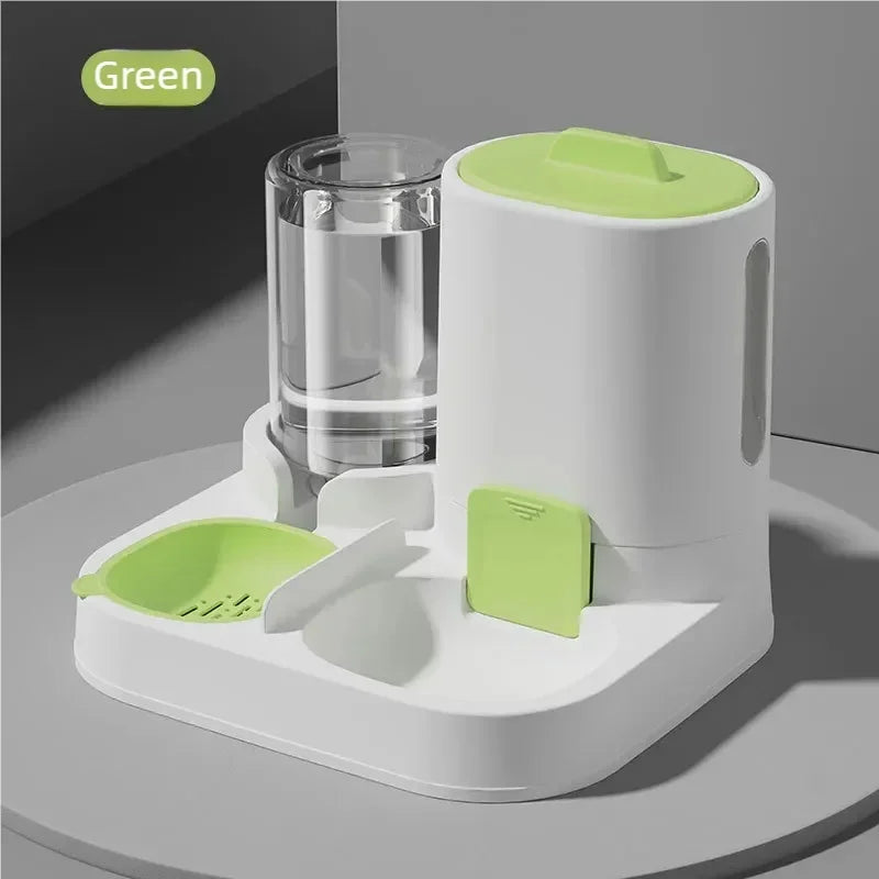 Automatic Gravity Pet Feeder & Water Dispenser | No Electricity Needed