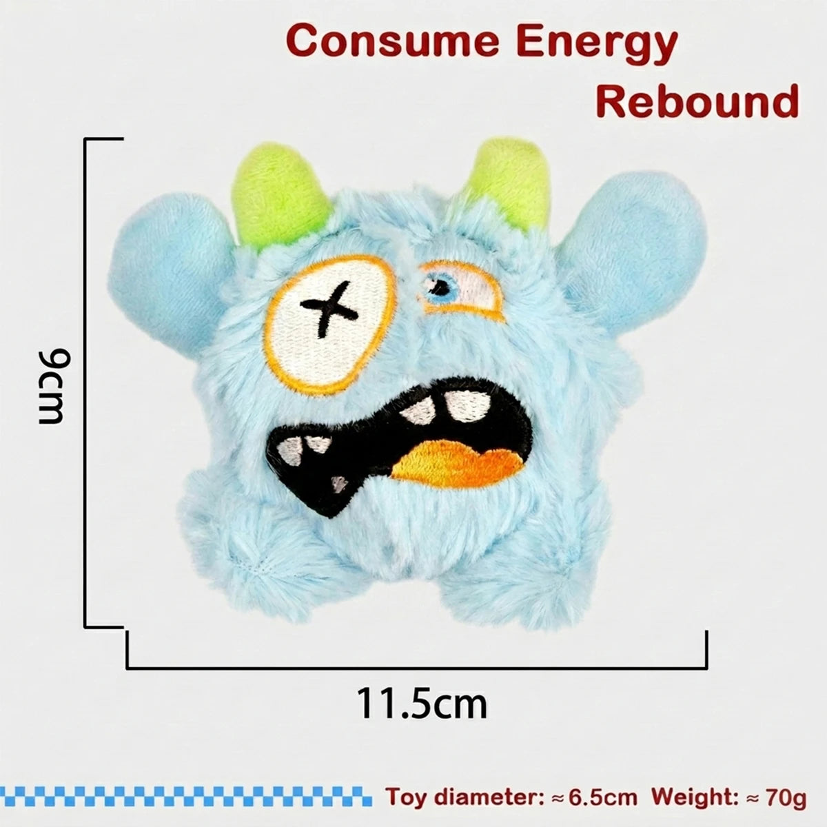 New Squeaker Dogs Balls Toy Bite Resistant Plush Toys For Small Dogs Interactive Chew Ball Toys Pets Training Accessories