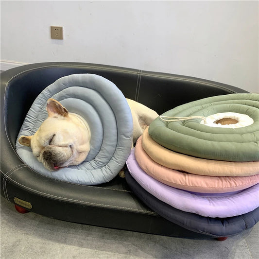 Pet Cat Dog Elizabethan Collar Nylon Protective Medical Cone Cat Dog Wound Healing Anti-Licking Cat Collar Shame Circle