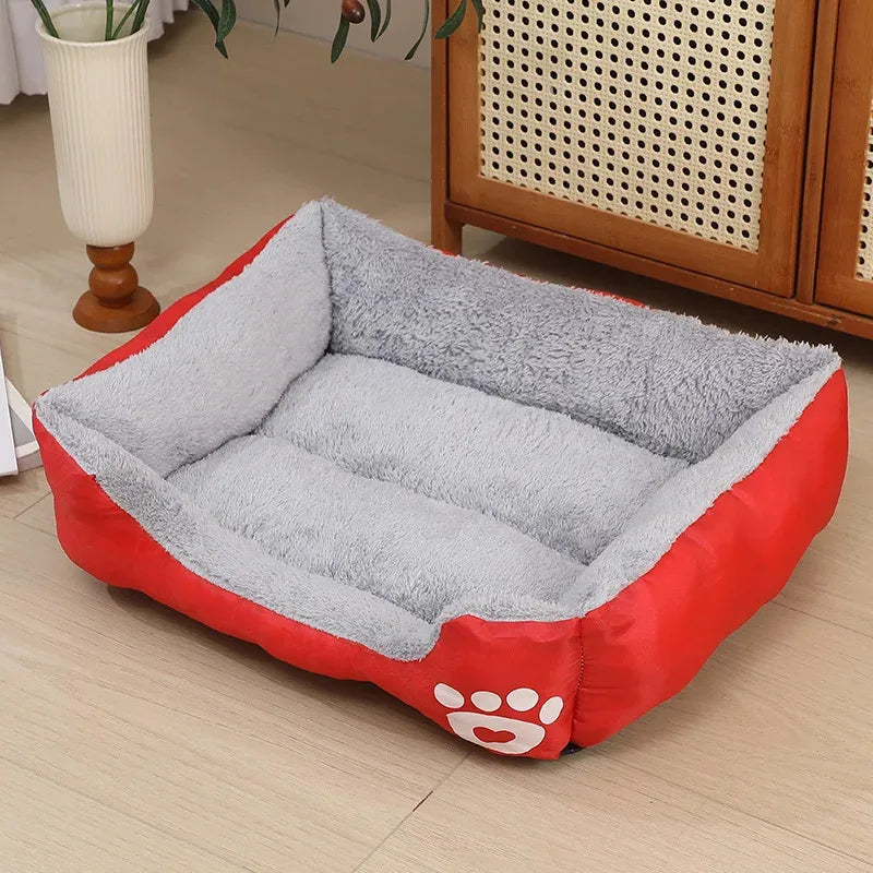 Plush Calming Dog Bed