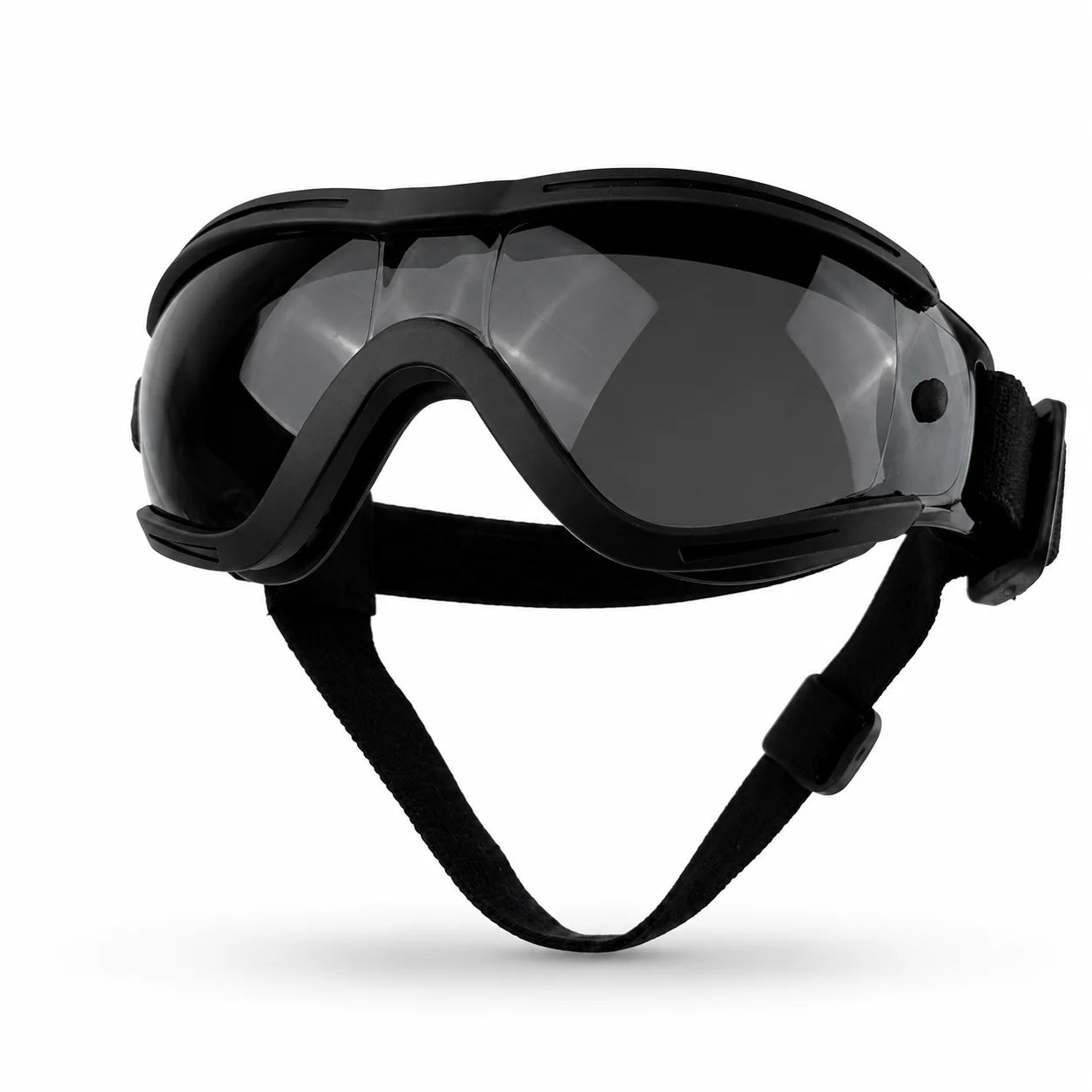 Adjustable Dog Sunglasses UV Protection Pet Goggles Soft Waterproof Puppy Glasses for Small Medium Dogs Outdoor Riding Driving
