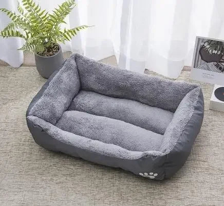 Plush Calming Dog Bed