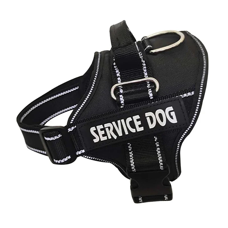 Customized Dog Harness Personalized Reflective Pet Harness For Small Medium Large Dogs Breathable Mesh Pad Dog Harness No Pull