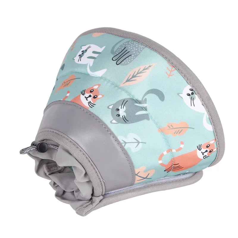 Pet Elizabeth Circle Anti-Licking Recovery Collar Comfortable Light Weight Protective Cone Collar for Dog and Cat After Surgery
