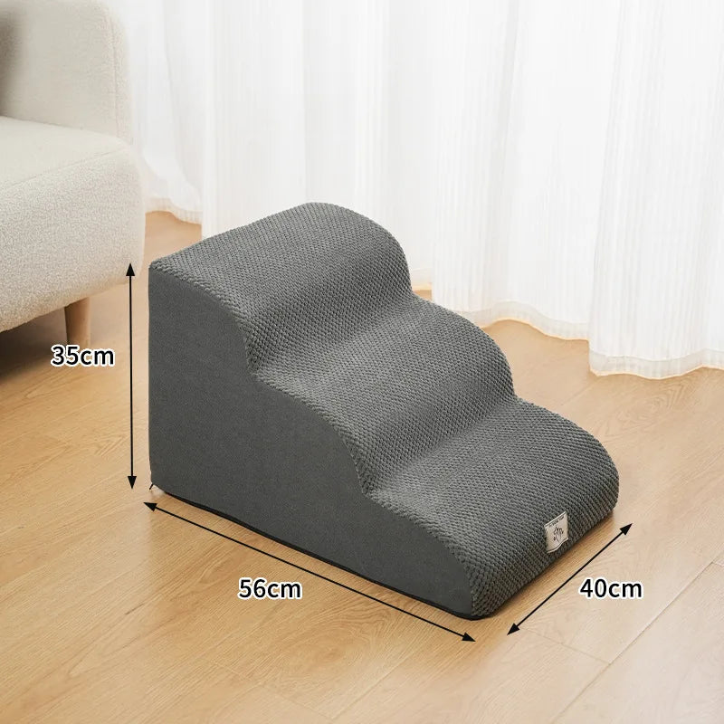 Pet Stairs Dog Bedding Steps Climbing Slopes Small Elderly Dog Ladder Bedside Sofa Puppy for Small Dogs