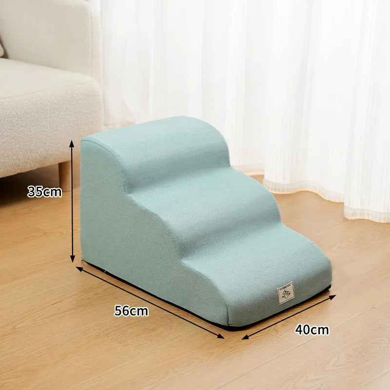 Pet Stairs Dog Bedding Steps Climbing Slopes Small Elderly Dog Ladder Bedside Sofa Puppy for Small Dogs