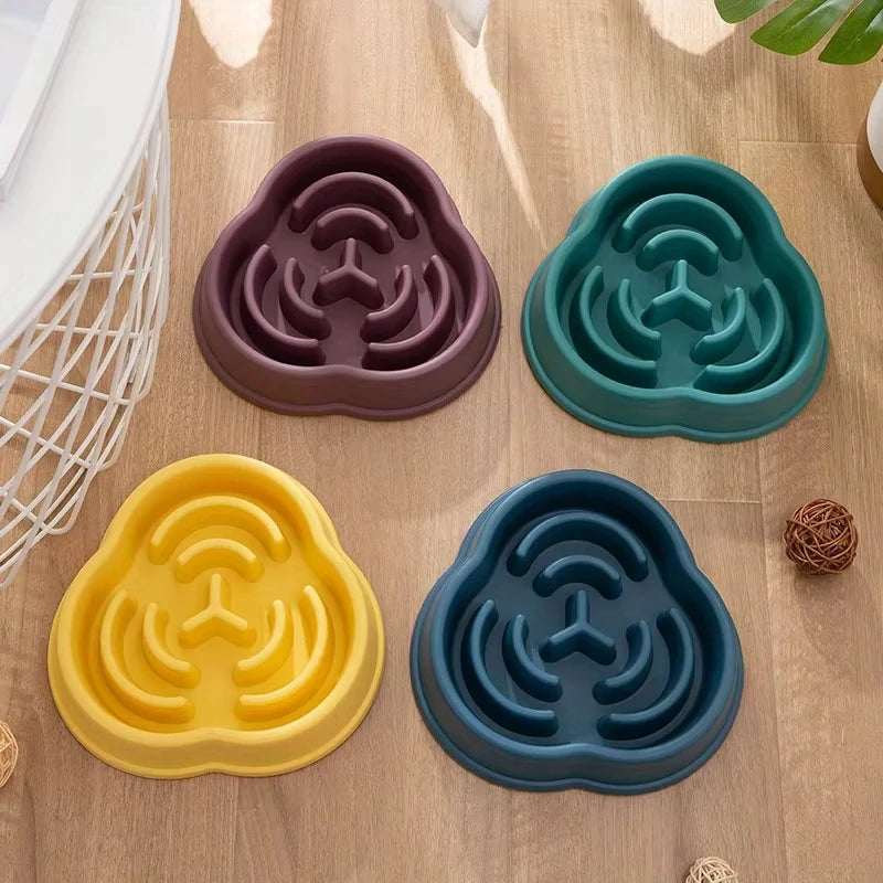 Slow Feeder Dog Bowl – Anti-Choking Puzzle Food Bowl for Dogs