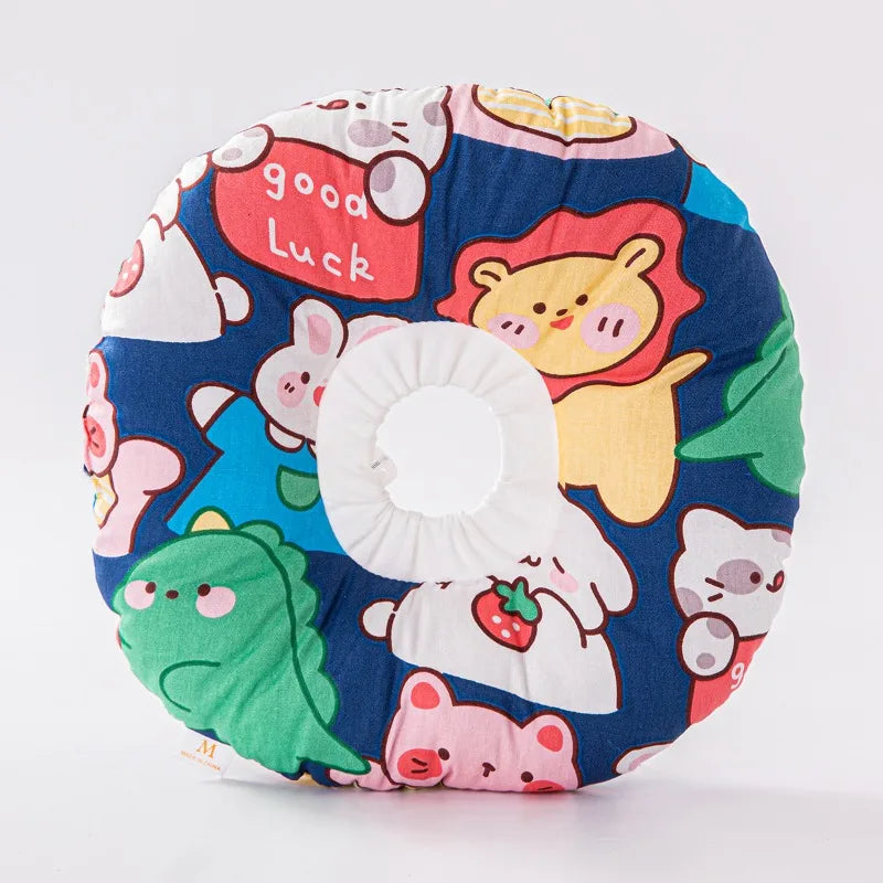 Adjustable Cat Recovery Collar Pet Soft Cone E-Collar Wound Healing Protective Cone After Surgery Elizabethan Collar for Cat Dog