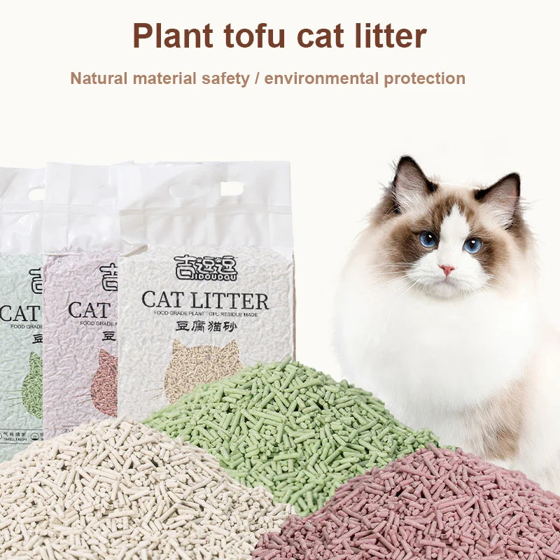 Plant-Based Tofu Cat Litter