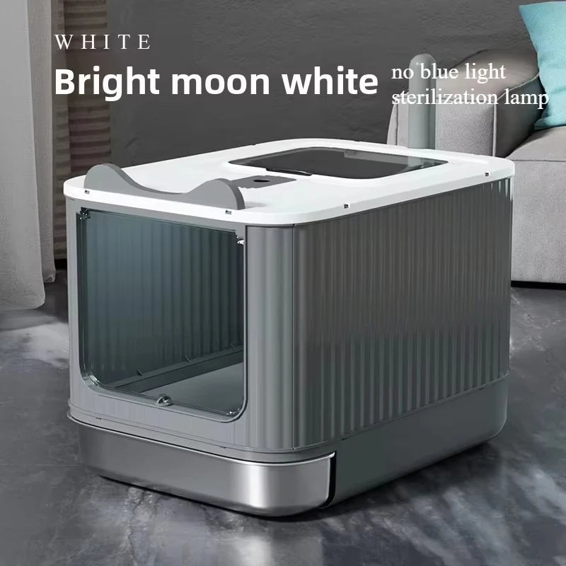 XXL Stainless Steel Cat Litter Box
