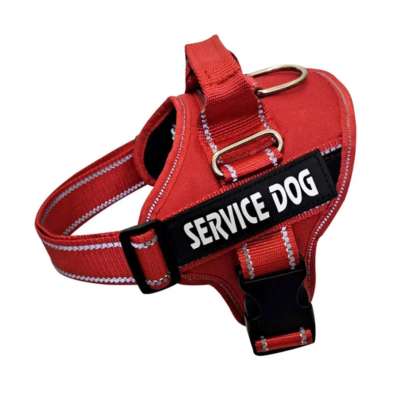 Customized Dog Harness Personalized Reflective Pet Harness For Small Medium Large Dogs Breathable Mesh Pad Dog Harness No Pull
