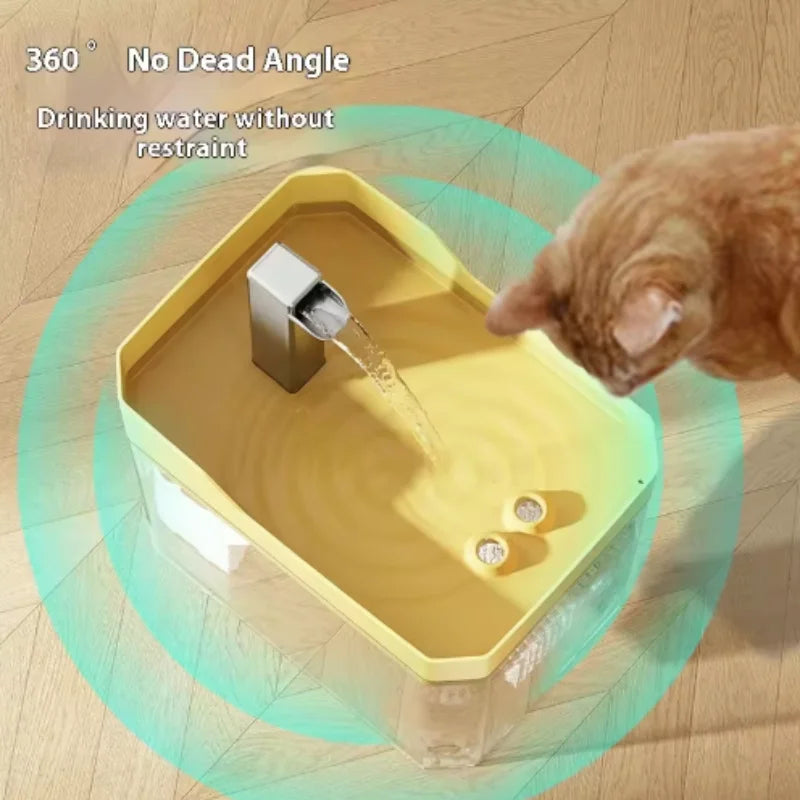 Automatic Filtered Cat Water Fountain