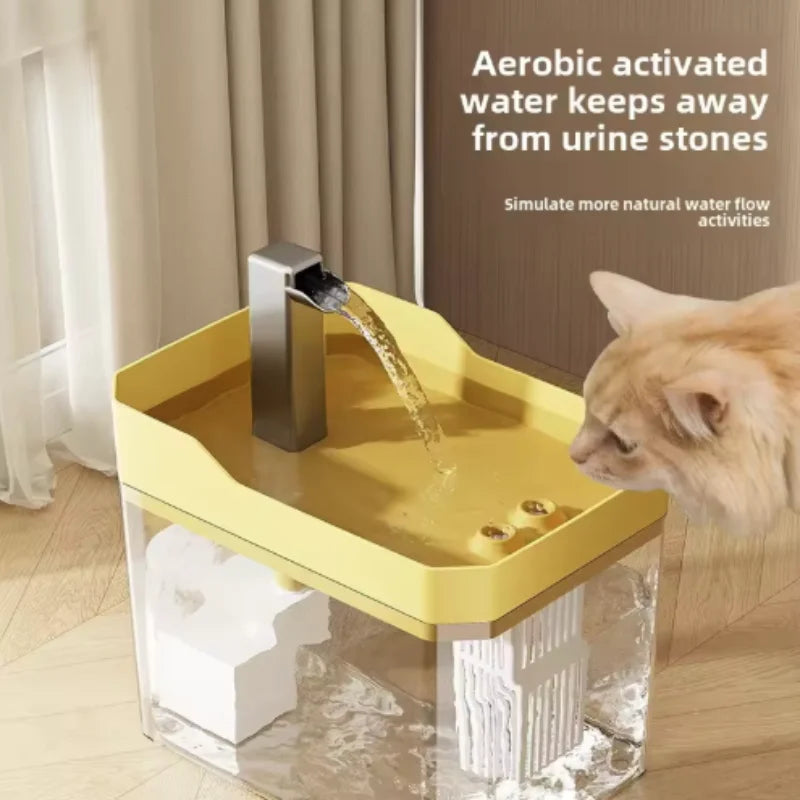 Automatic Filtered Cat Water Fountain