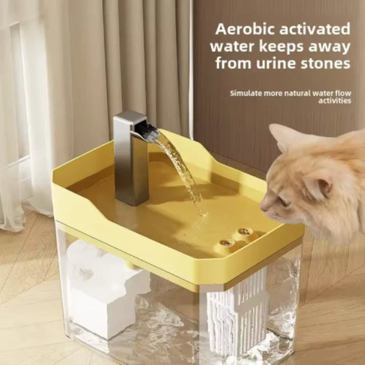 Automatic Filtered Cat Water Fountain