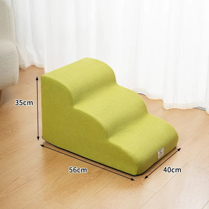 Pet Stairs Dog Bedding Steps Climbing Slopes Small Elderly Dog Ladder Bedside Sofa Puppy for Small Dogs