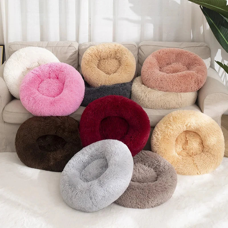 Round Donut Dog Bed