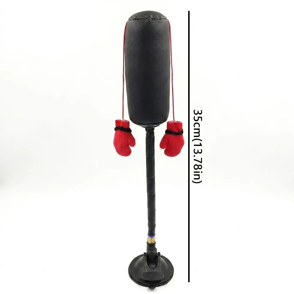 Suction Cup Cat Boxing Toy Scratch Trainer Self-standing Interactive Cat Toy Scratch Resistant Bite Resistant