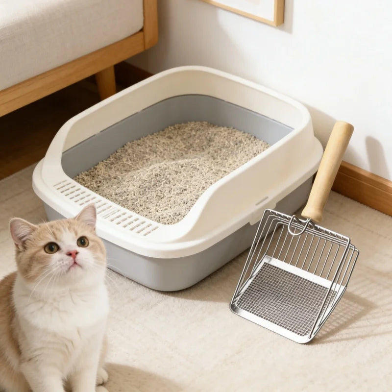 Cat Litter Scoop with Holder