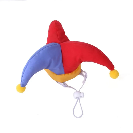 Joker Clown Costume for Dogs & Cats – Funny Halloween Pet Dress-Up Outfit