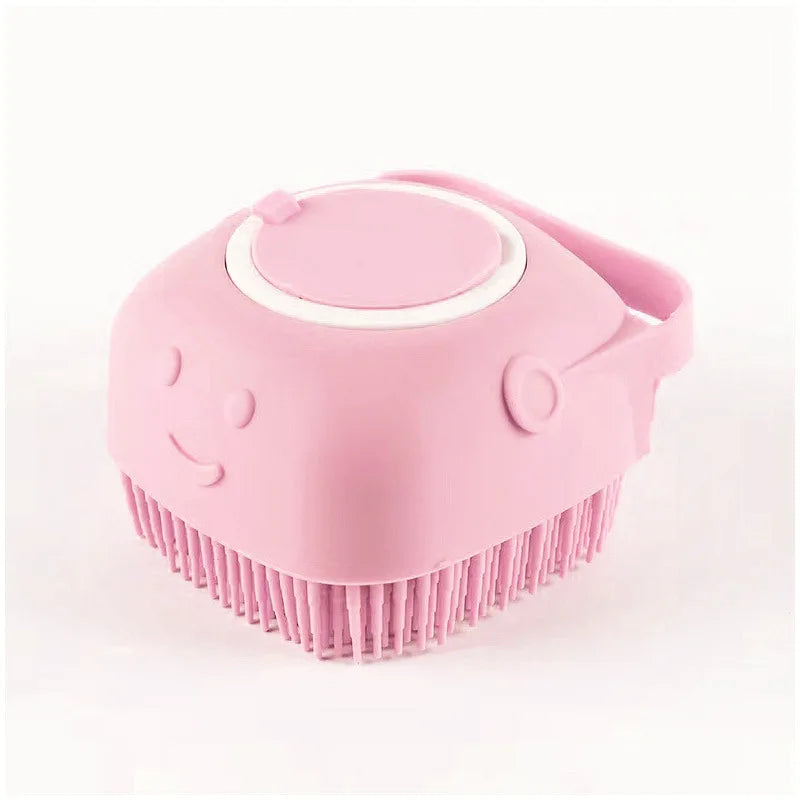 Pet Bath & Shampoo Brush for Dogs & Cats