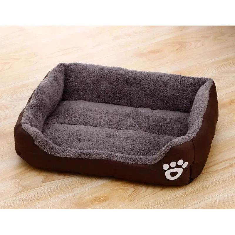 Plush Calming Dog Bed